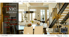 Desktop Screenshot of espacedevierenovation.com
